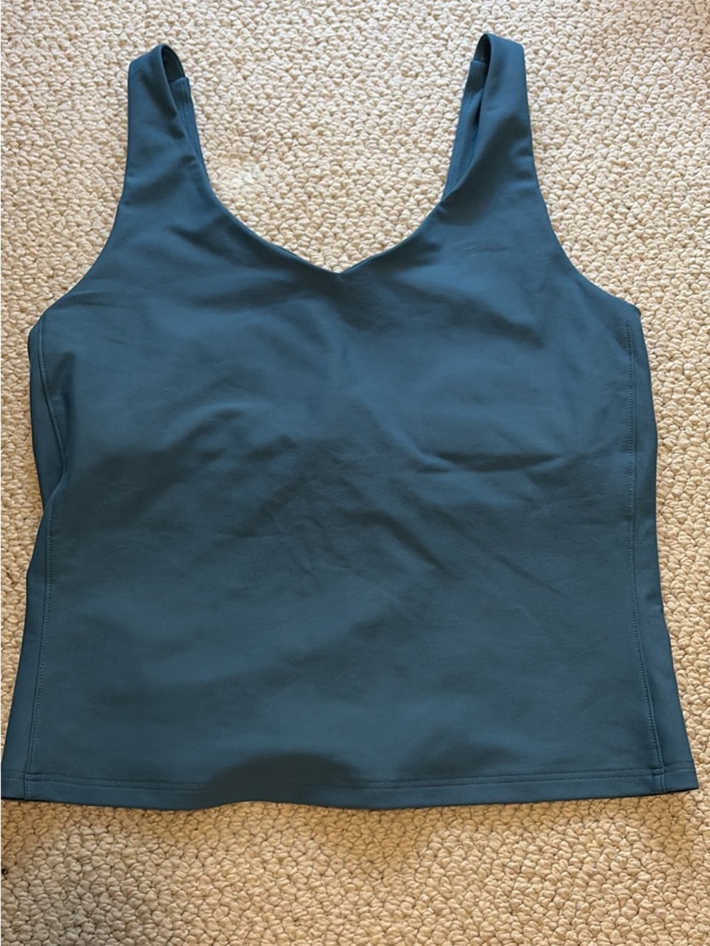 L.L. Bean Women's V-Neck Tank Top - Teal